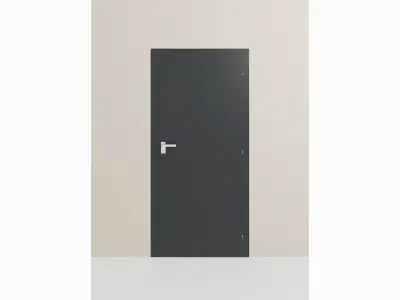 Interior Door 04 3D model