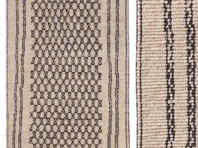 AADITA WOOL RUG 3D model