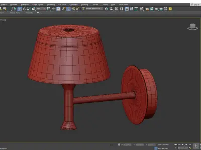  RED GRAFT Low-poly 3D model