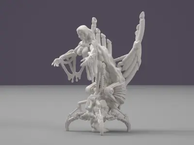 Siren Sci-fi 3D print model