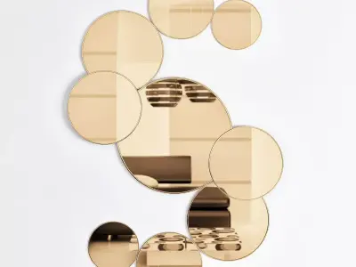 Wall mirror 3 3D model