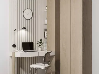 workplace07 3D model