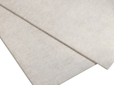 Carpet set 9138 - Hand-knotted Wool Gray Rug - 5k 3D model