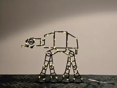 XM-AS Walker Light Frame 3D print model