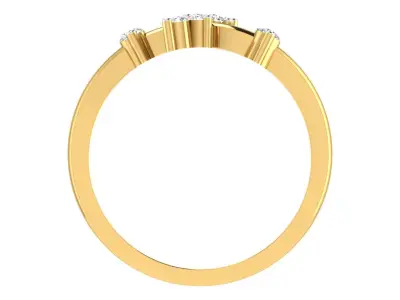Women Ring  Render 3dm STL OBJ FBX Details 3D print model 285