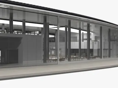 Apple Park Corporate Headquarters 3D model