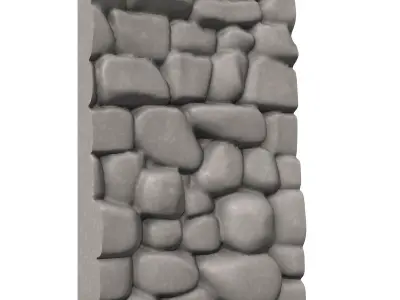 Heavy Duty Rock Wall Module 3D print model purchase