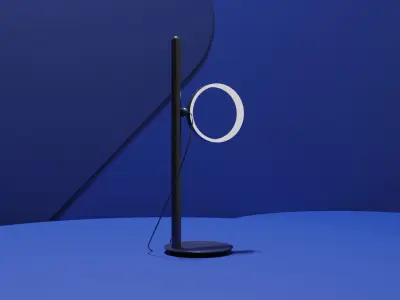 Table lamp 3D model 34