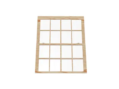 Single Hung Window 3D model