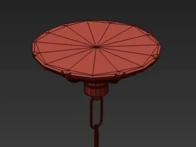 Paris Flea Market Large 8 Light Chandelier 3D model