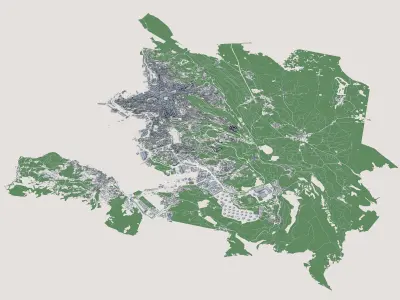 Trieste City Italy 3D model