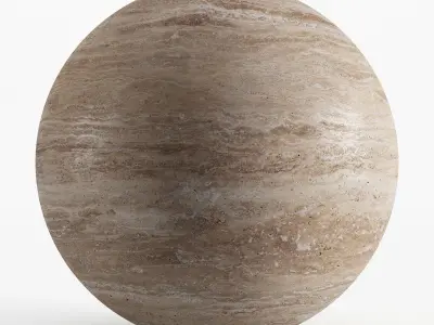 Seamless texture of beige travertine Texture