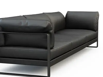 Triple sofa Phan - Matteograssi 3D model