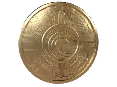 BitTorrent Coin v6 003 3D model