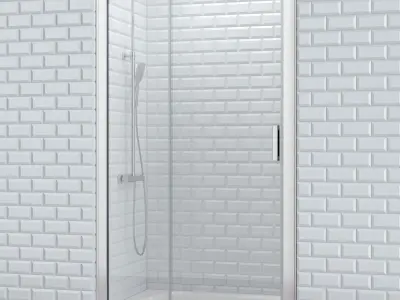 Shower doors Ravak 10 3D model