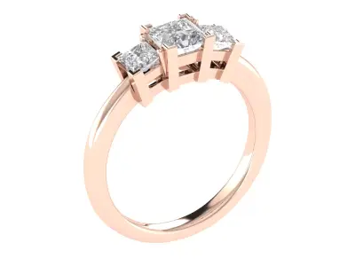 Women Ring  Render 3dm STL OBJ FBX TXT Details 3D print model get