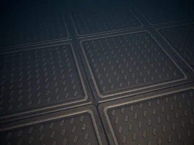 Sci-Fi Floor material 3D model