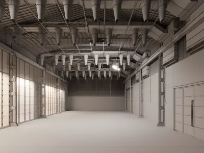 Warehouse No1 3D model