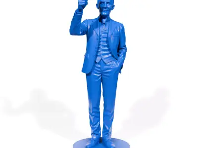 Nikola Tesla 3D print model