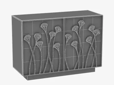 Bernhardt Evie Door Chest 3d model 3D model