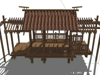 Creative Design-Holiday Cabin-011 3D model