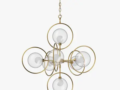 74507x Alfa Lightstar Chandelier 3D model