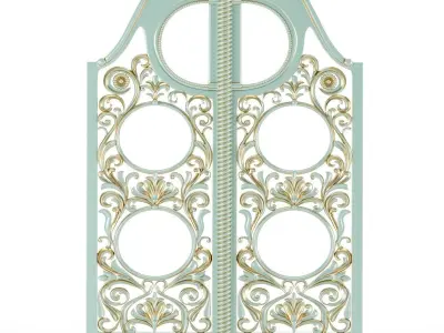 classic door Free 3D model purchase