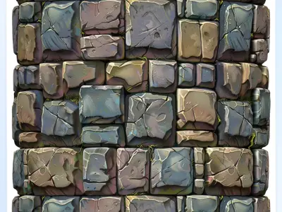 Stylized Wall Seamless Texture Texture purchase