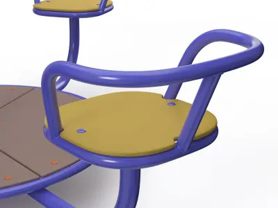 Carousel for Playground 3D model