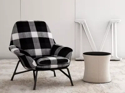 Prince Armchair 3D model