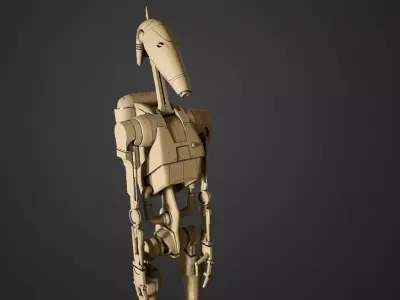 Battle Droid 3D model