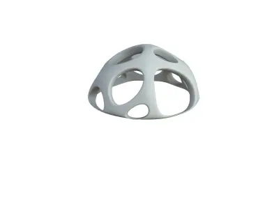 SciFi Cube Object No 55795 Low Poly Shape Low-poly 3D model