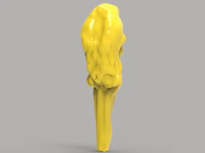 Fire Flame Lamp 3D print model