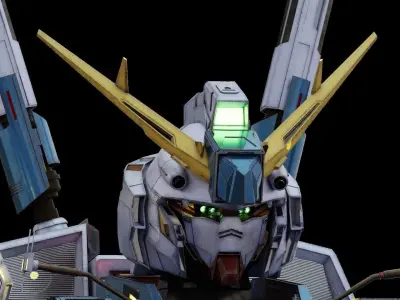 RX-78 NT-1 Gundam Alex 3D model