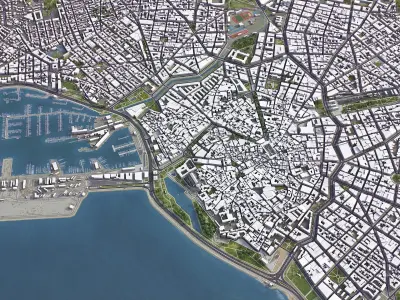 Palma Low-poly 3D model