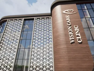 Vision Care Clinic Diploma Project 3D model