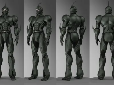 Guyver 0 3D model