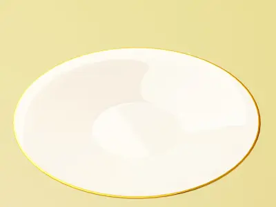 Cup and Saucer Set Free 3D model