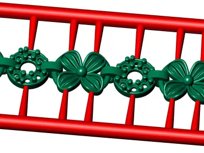 ladies 3d chain or necklace or bracelet 3d model 3D print model