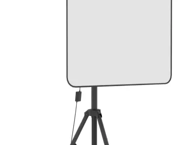 studio lighting 3D model