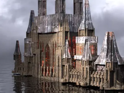 Forest Cult Cathedral 3D model