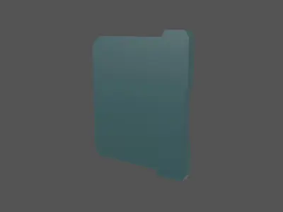 UHD High tech Graphical Interface v7 005 Low-poly 3D model