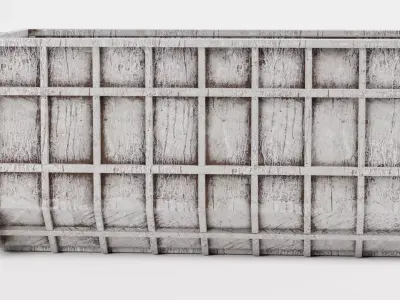 Skip V3 - Weathered Industrial Container 3D model