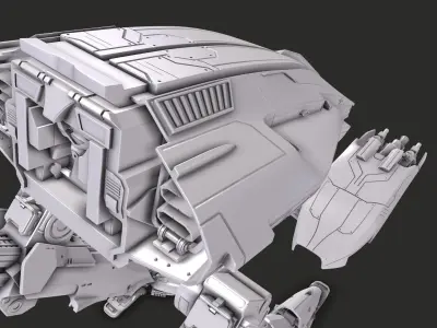 ROBOCOP ED 209  3D print model