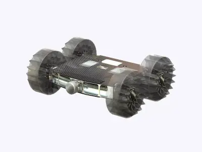 SandFlea Robot Boston Dynamics Low-poly 3D model