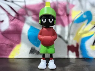 Marvin the martian urban vibes looney tunes 3D print model