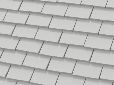 Clay roof textures PBR in 4K Texture