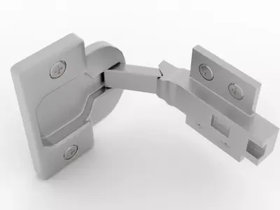 hinge Low-poly 3D model purchase
