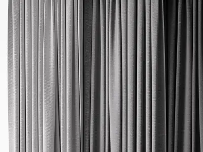 Hadi Curtains 32 3D model