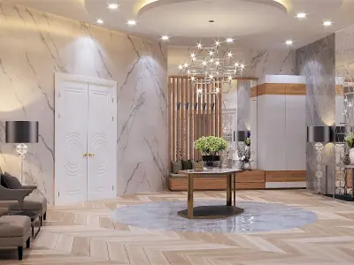 Lobby Entrance 3D model